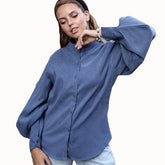 Long Lantern Sleeve Vintage Shirt