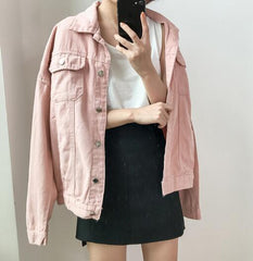 Denim Kawaii Women's Jacket