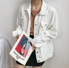 Denim Kawaii Women's Jacket