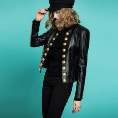 Women's Stylish Leather Jacket