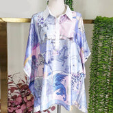 Women's Muslim Tunic with Stand Collar