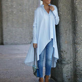 Women's Assymetrical Solid Blouse