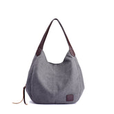 Women's Canvas Tote Handbag