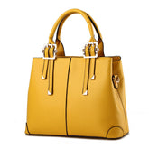 Elegant Classic Solid Color Women's Handbag