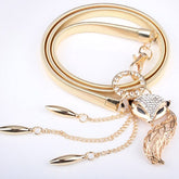 Exquisite Decorative Elastic Metal Women's Belt