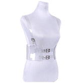 Adjustable PVC Waist Belts for Women