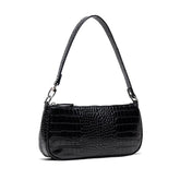 Women's Retro Classic Crocodile Pattern Shoulder Bag