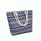 Women Patterned Tote Canvas Shoulder Bags