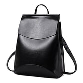 Women's Laconic Style Eco-Leather Backpack