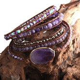 Bohemian Bracelet with Mixed Natural Stones