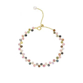 Natural Stone Tourmaline Bracelet