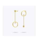 Women's Elegant Pearls Drop Earrings