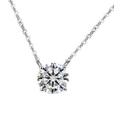 Moissanite Diamond Necklace for Women