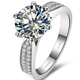 Genuine Solid 14K White Gold Ring