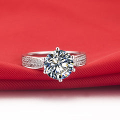 Genuine Solid 14K White Gold Ring