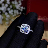 Moissanite Diamond Ring for Women