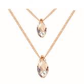 Women's Waterdrop Crystal Necklace