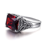 Engraved Real 925 Sterling Silver Ring