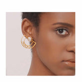 Women's Lovely Pearls Stud Earrings