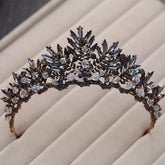 Colorful Zinc Tiara with Stones