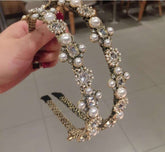Luxury Vintage Baroque Rhinestone Headband