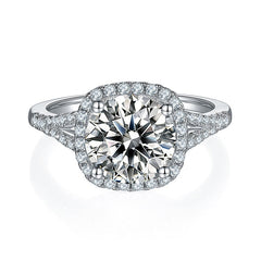 3 Carats Real Moissanite Ring