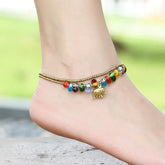 Fashion Boho Summer Handmade Beaded Anklet