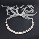 Fashionable Headband with Austrian Crystals