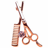 Creative Scissors Shaped Metal Women's Brooch