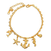Women's Summer Sea Design Anklets
