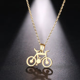 Men's Bicycle Necklace