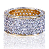 Men's Iced Out Fashion Cubic Zirconia Rings