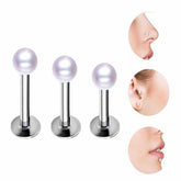 1 Pc Women Lip Piercing