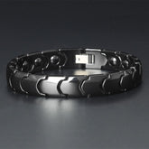 Men's Laconic Design Ceramic Magnetic Bracelet