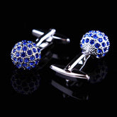 Men's Crystal Ball Cufflinks