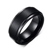 Men's Wedding Matte Band Rings