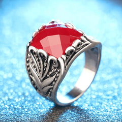 Men's Vintage Black Ring