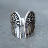 Angel Wings Shaped Open Ring