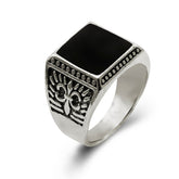 Black Stone Ring