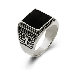 Black Stone Ring