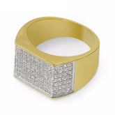 Hip Hop Iced Out Cubic Zirconia Rings