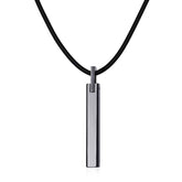 Stylish Minimalistic Geometric Metal Men's Necklace