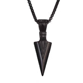 Men's Necklace with Triangle Pendant
