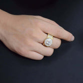 Men's Fashion Hip Hop Rhinestone Rings