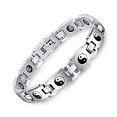 Men's Ying Yang Magnetic Bracelet