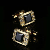 Luxurious Crystal Suit Cufflinks