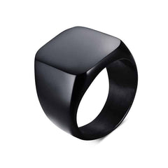 Men's Smooth Signet Ring