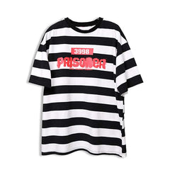 Harajuku Cotton Men's T-Shirt with Joker Print