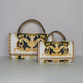 Colorful Printed Chain Mini Handbag