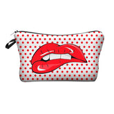 Women's Printed Makeup Bag